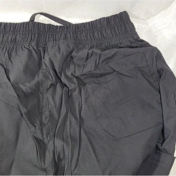2 Pairs Beverly Hills Uniforms Jogger Scrub Pants Style #828X - Black - Size 1X - Picture 3 of 4
